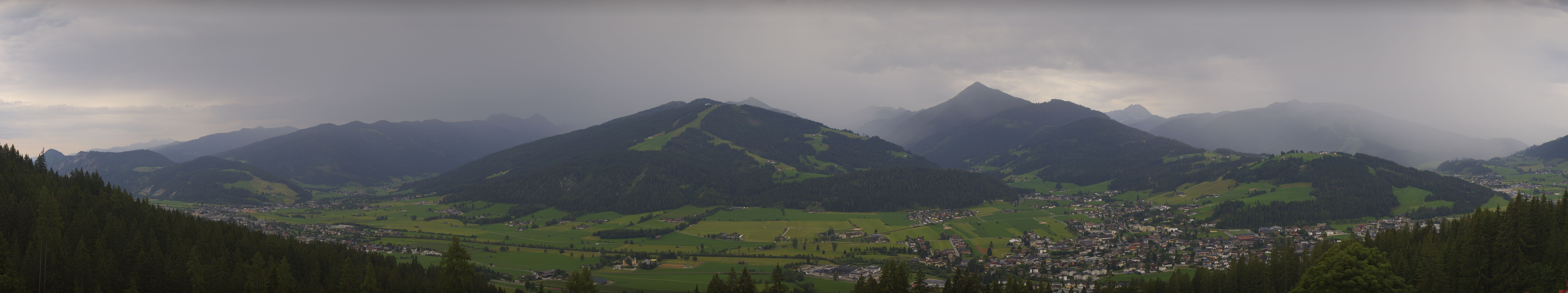 Archiv Foto Webcam Berggasthof Habersattgut: Panoramablick Altenmarkt