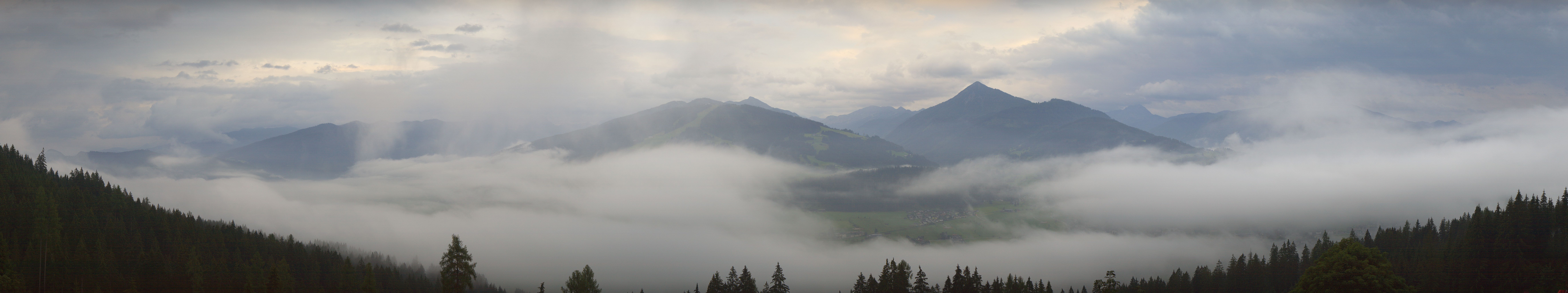 Archiv Foto Webcam Berggasthof Habersattgut: Panoramablick Altenmarkt