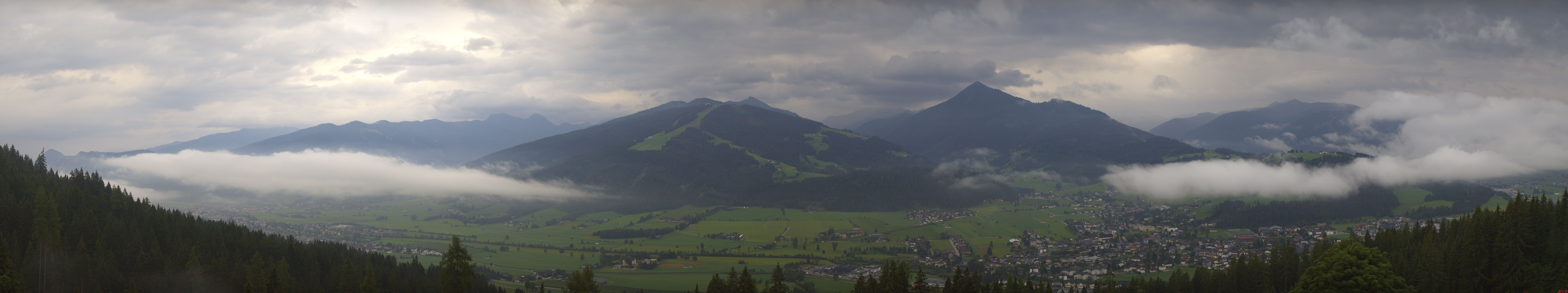 Archiv Foto Webcam Berggasthof Habersattgut: Panoramablick Altenmarkt
