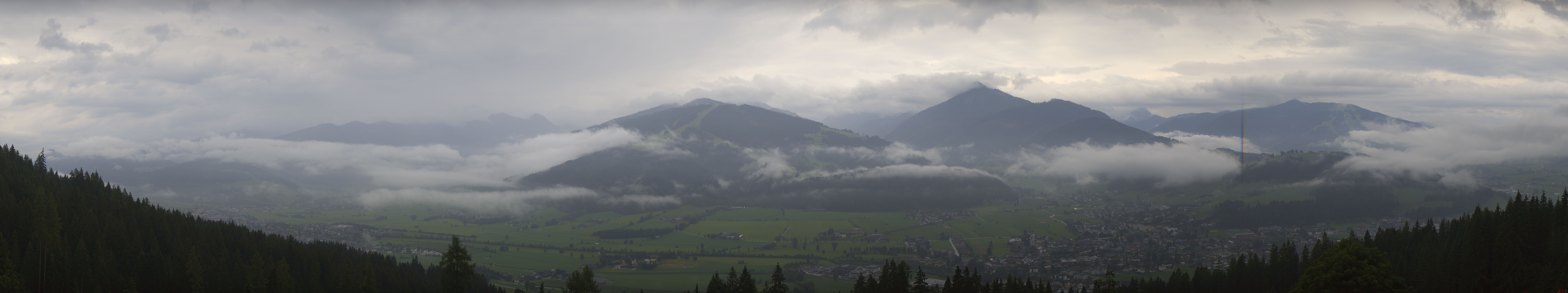 Archiv Foto Webcam Berggasthof Habersattgut: Panoramablick Altenmarkt