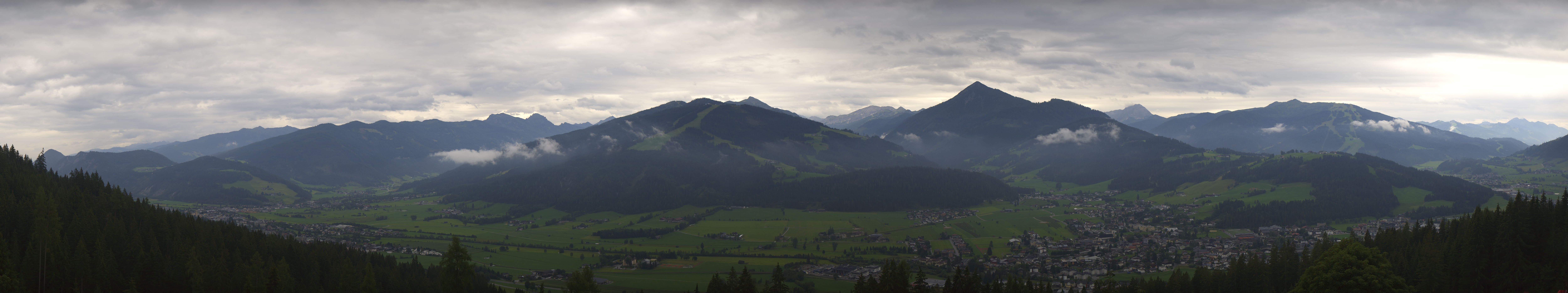 Archiv Foto Webcam Berggasthof Habersattgut: Panoramablick Altenmarkt