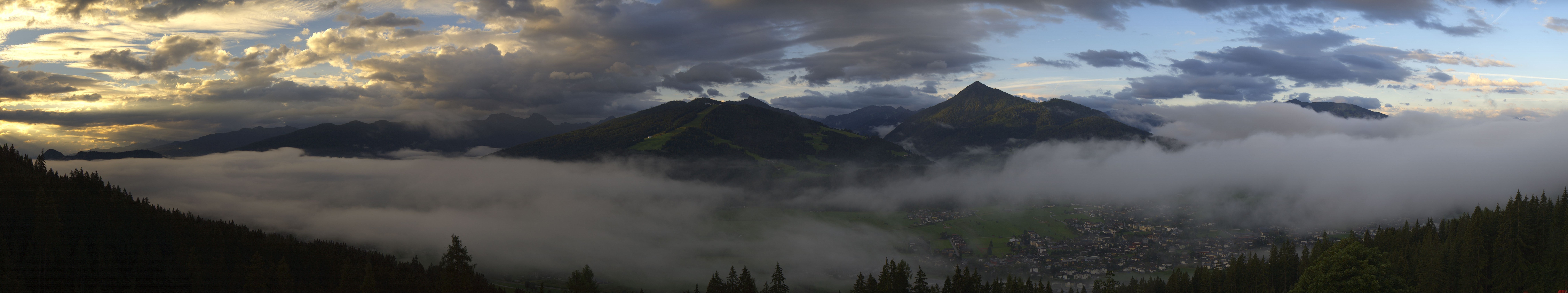 Archiv Foto Webcam Berggasthof Habersattgut: Panoramablick Altenmarkt