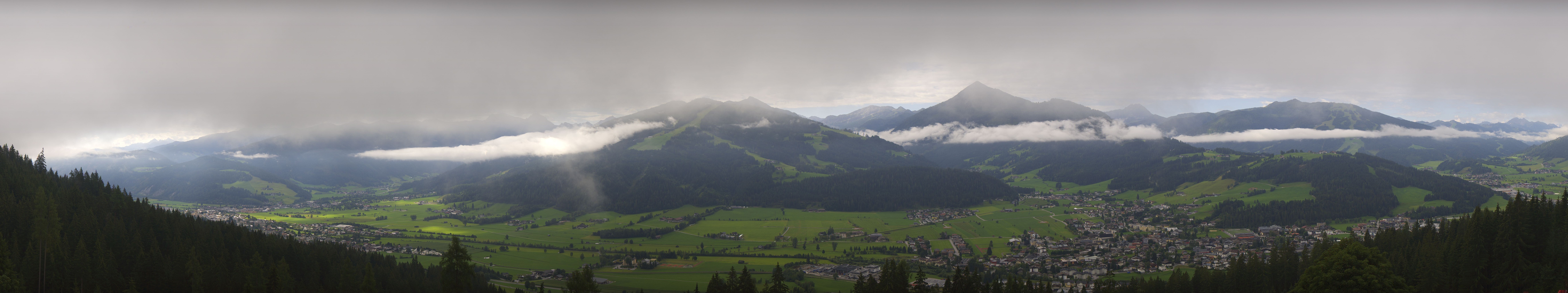 Archiv Foto Webcam Berggasthof Habersattgut: Panoramablick Altenmarkt