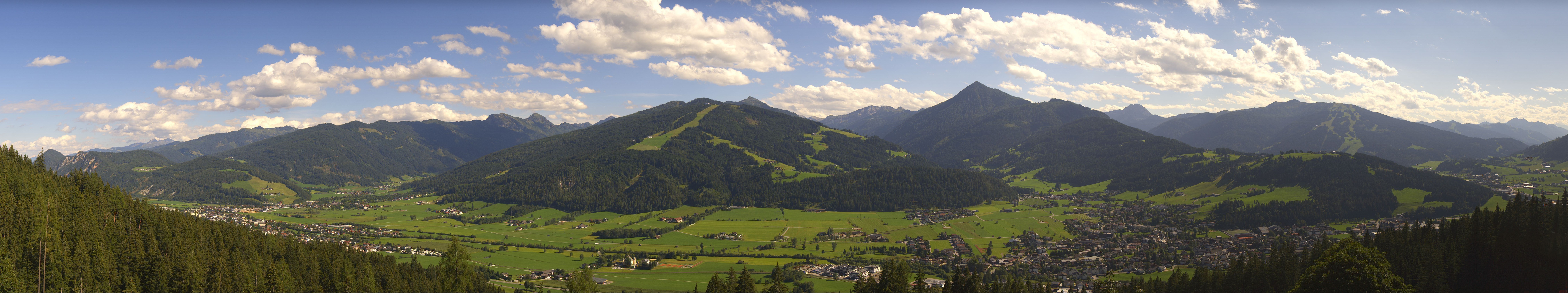 Archiv Foto Webcam Berggasthof Habersattgut: Panoramablick Altenmarkt
