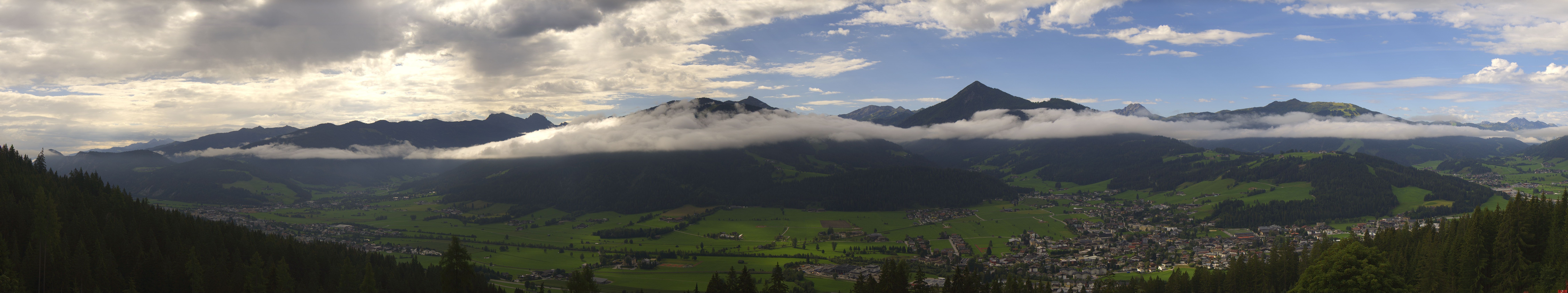 Archiv Foto Webcam Berggasthof Habersattgut: Panoramablick Altenmarkt