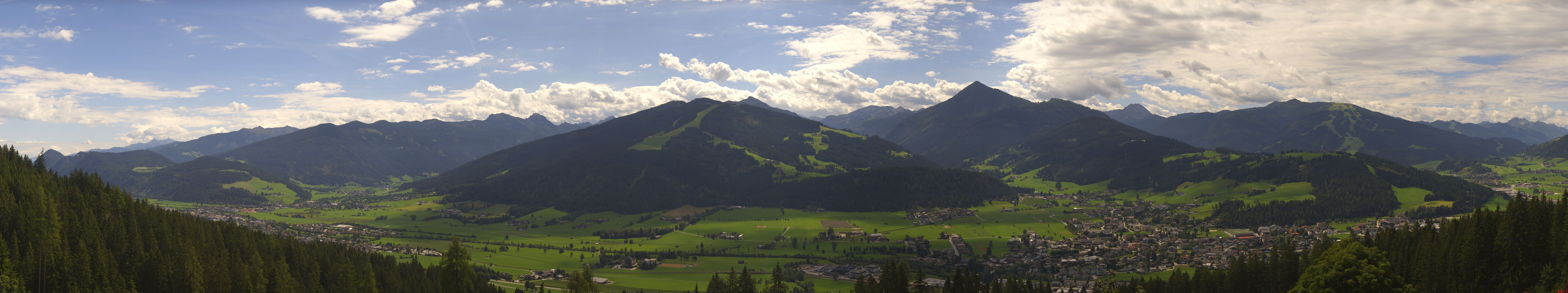 Archived image Webcam Enjoy the view from the 'Berggasthof Habersattgut' into the Enns valley