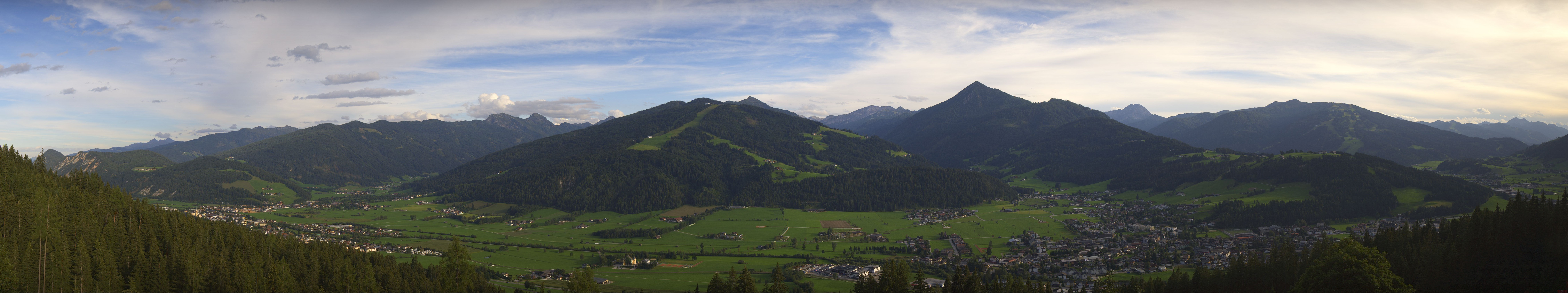 Archiv Foto Webcam Berggasthof Habersattgut: Panoramablick Altenmarkt