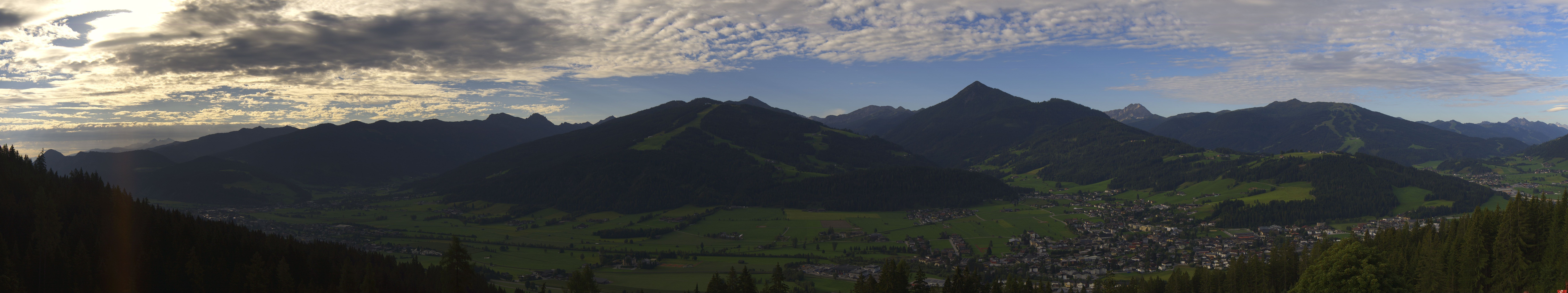 Archiv Foto Webcam Berggasthof Habersattgut: Panoramablick Altenmarkt
