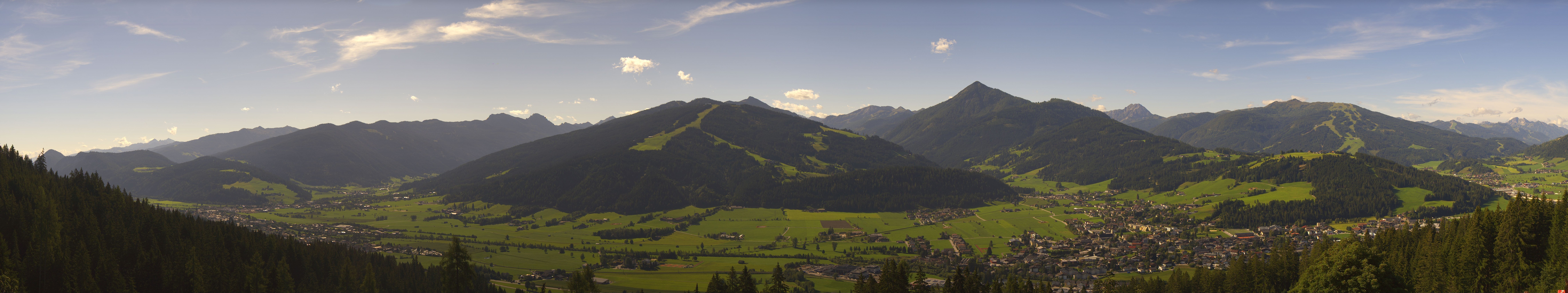 Archiv Foto Webcam Berggasthof Habersattgut: Panoramablick Altenmarkt