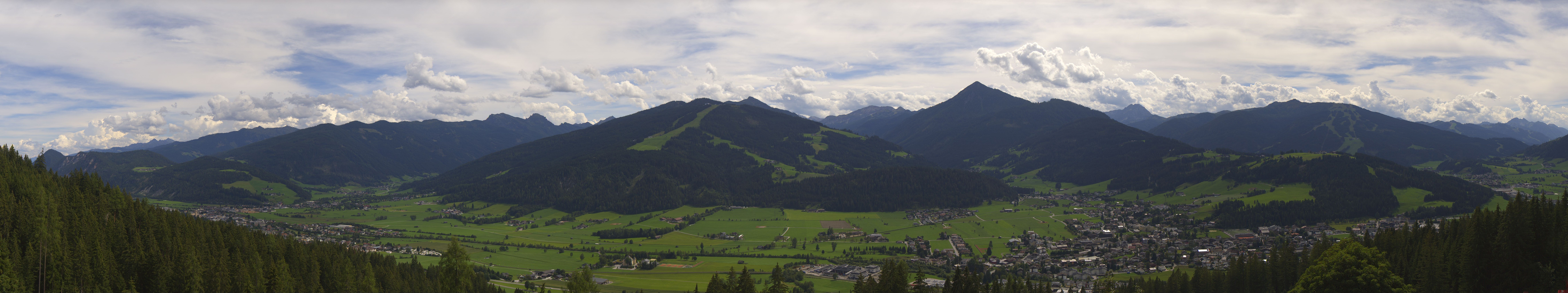 Archiv Foto Webcam Berggasthof Habersattgut: Panoramablick Altenmarkt