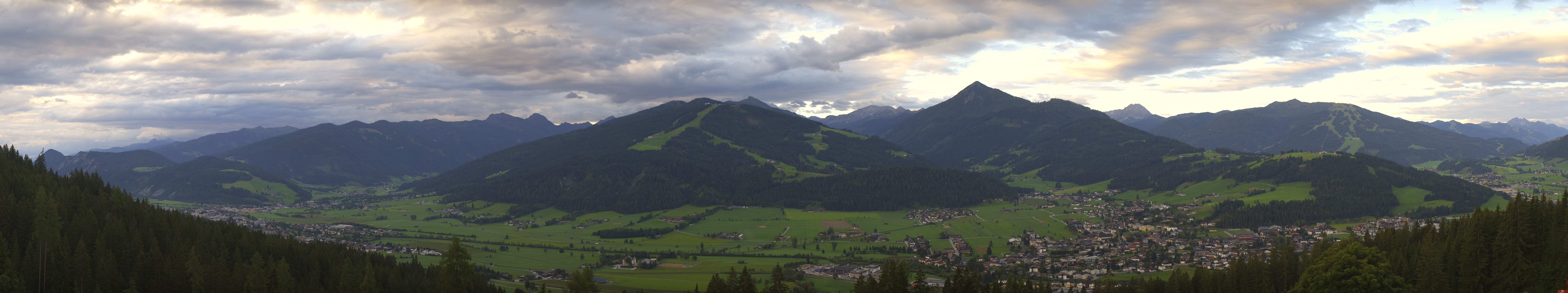 Archiv Foto Webcam Berggasthof Habersattgut: Panoramablick Altenmarkt