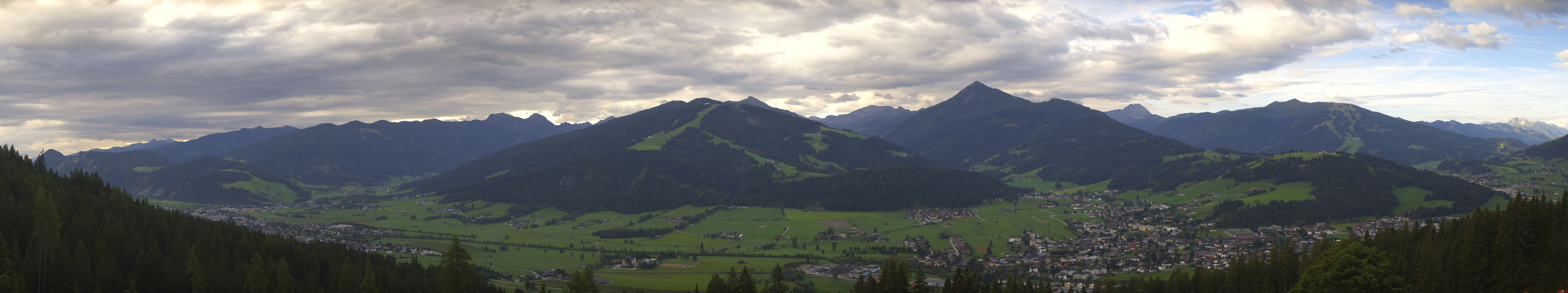 Archiv Foto Webcam Berggasthof Habersattgut: Panoramablick Altenmarkt