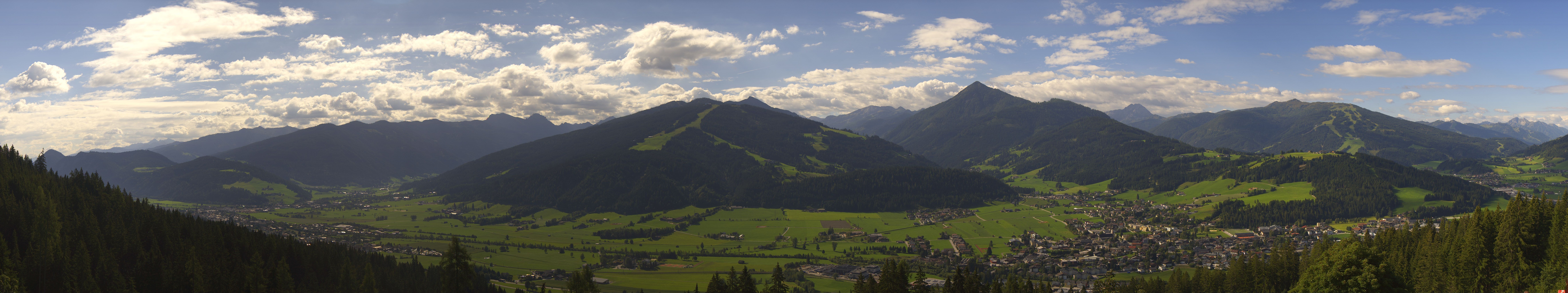 Archiv Foto Webcam Berggasthof Habersattgut: Panoramablick Altenmarkt