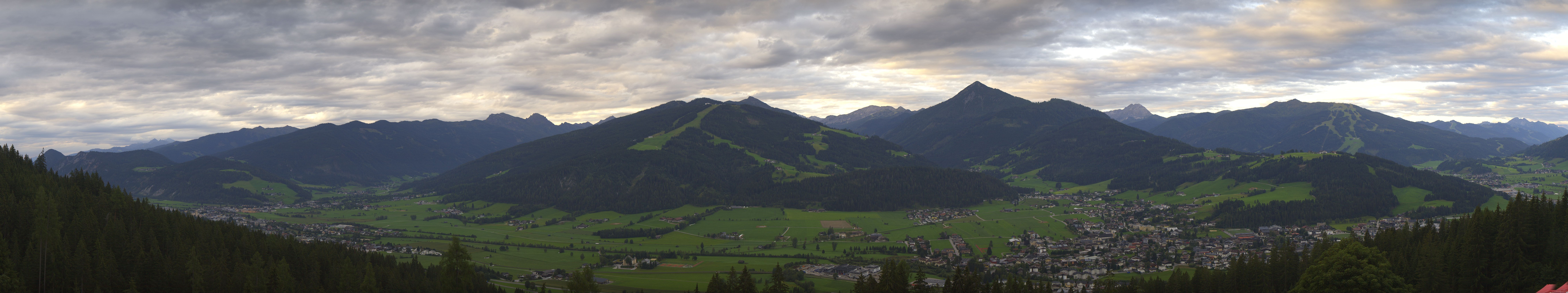Archiv Foto Webcam Berggasthof Habersattgut: Panoramablick Altenmarkt