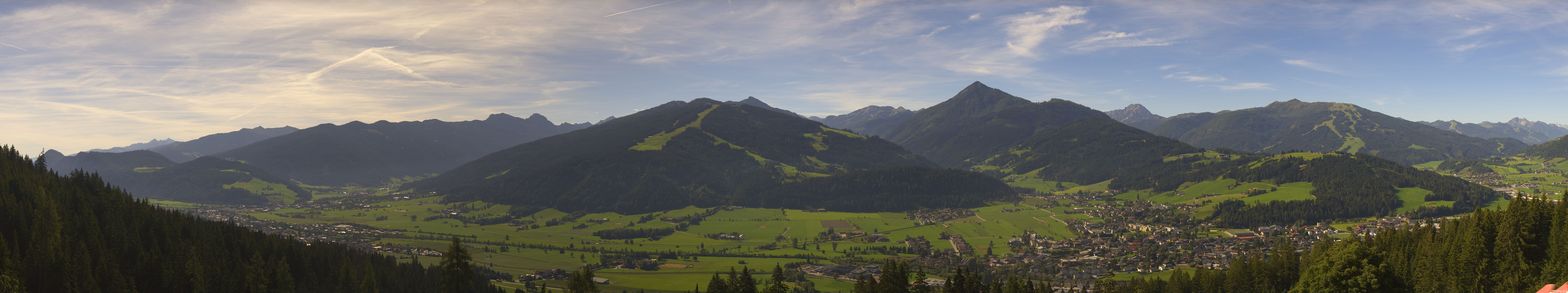 Archiv Foto Webcam Berggasthof Habersattgut: Panoramablick Altenmarkt