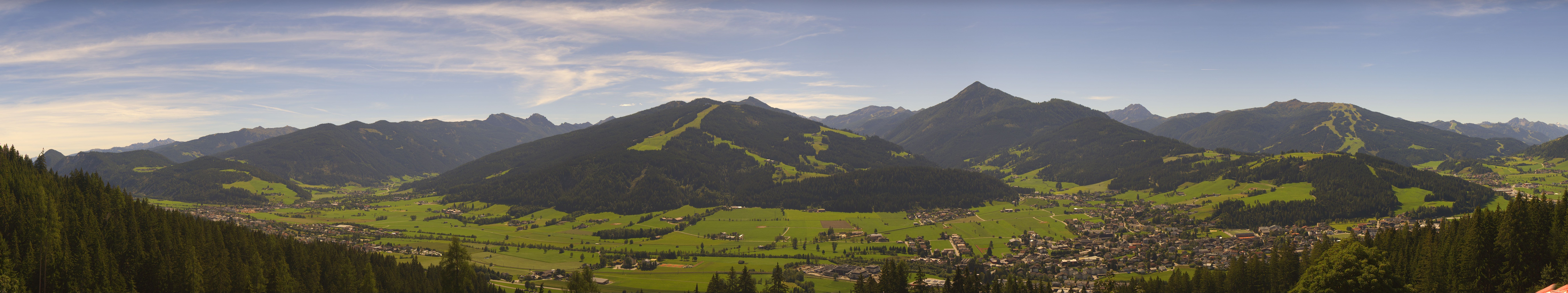 Archiv Foto Webcam Berggasthof Habersattgut: Panoramablick Altenmarkt