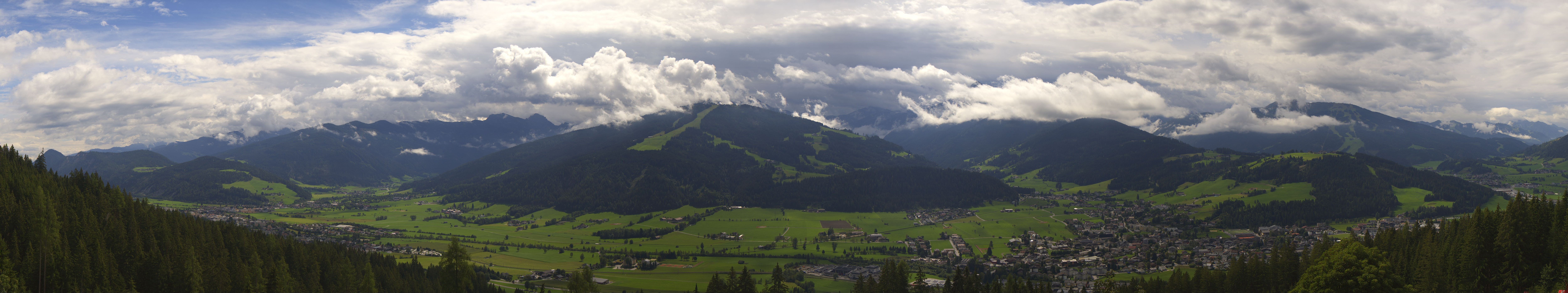 Archiv Foto Webcam Berggasthof Habersattgut: Panoramablick Altenmarkt
