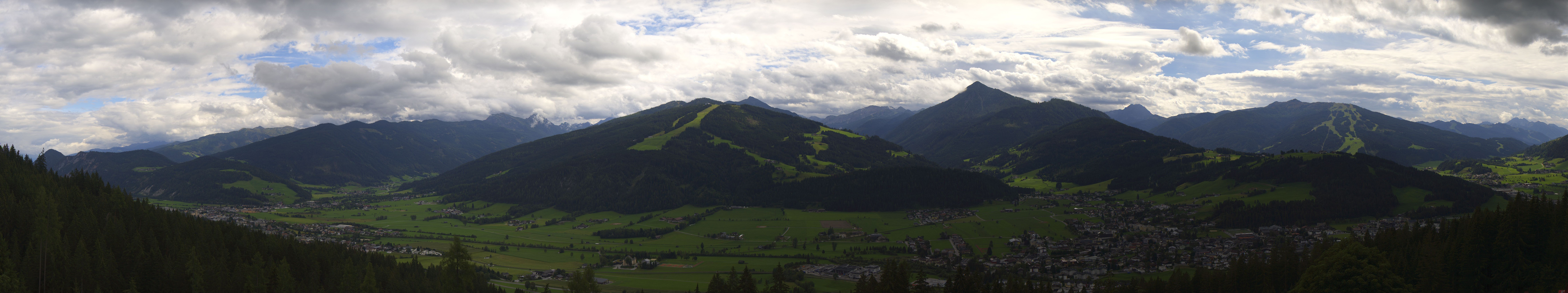 Archiv Foto Webcam Berggasthof Habersattgut: Panoramablick Altenmarkt