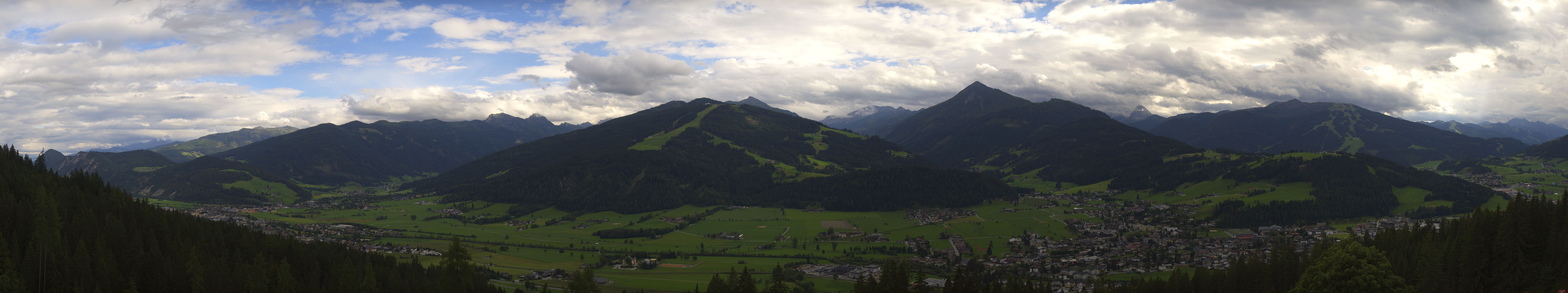 Archiv Foto Webcam Berggasthof Habersattgut: Panoramablick Altenmarkt