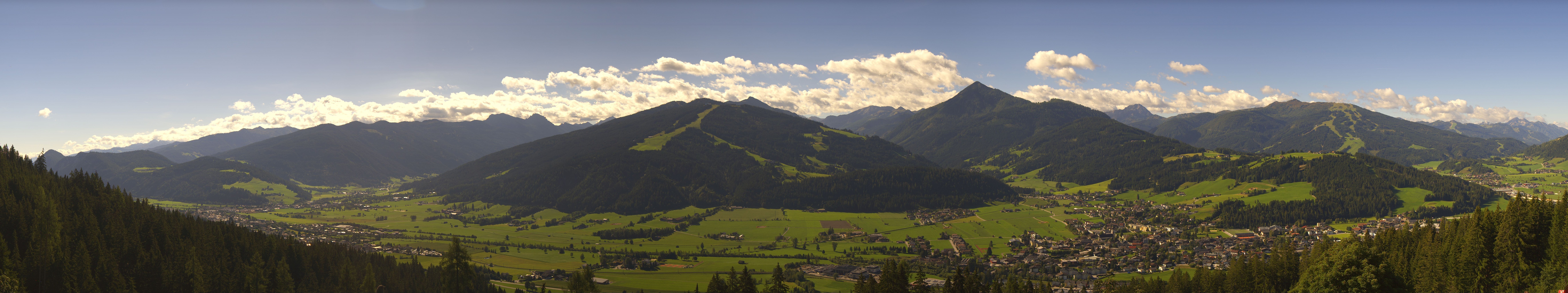 Archiv Foto Webcam Berggasthof Habersattgut: Panoramablick Altenmarkt