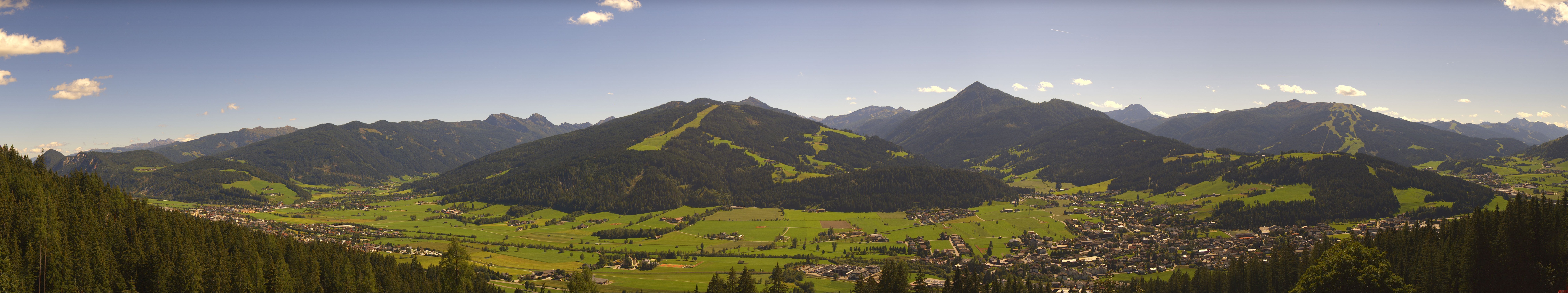 Archiv Foto Webcam Berggasthof Habersattgut: Panoramablick Altenmarkt