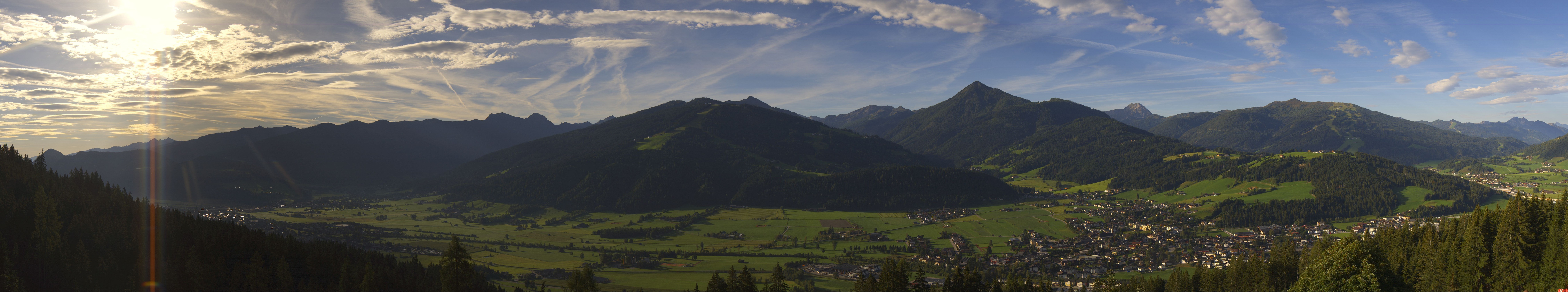 Archiv Foto Webcam Berggasthof Habersattgut: Panoramablick Altenmarkt