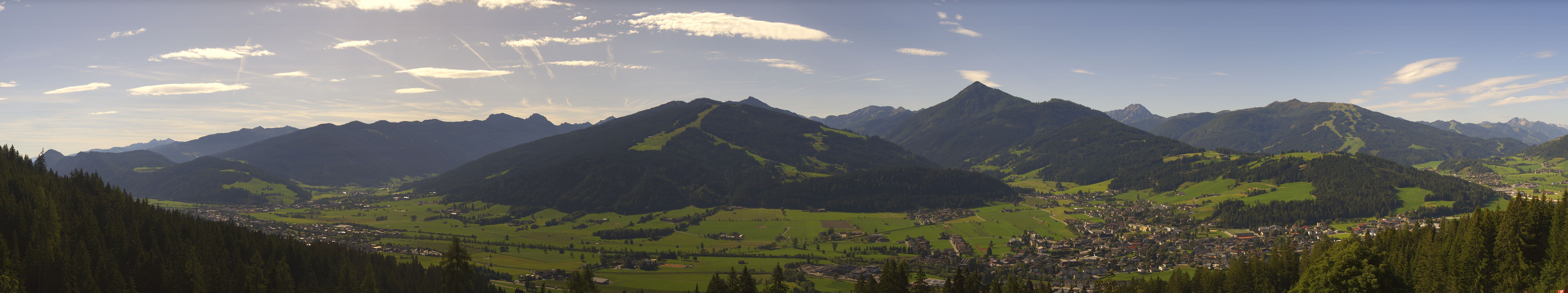 Archiv Foto Webcam Berggasthof Habersattgut: Panoramablick Altenmarkt