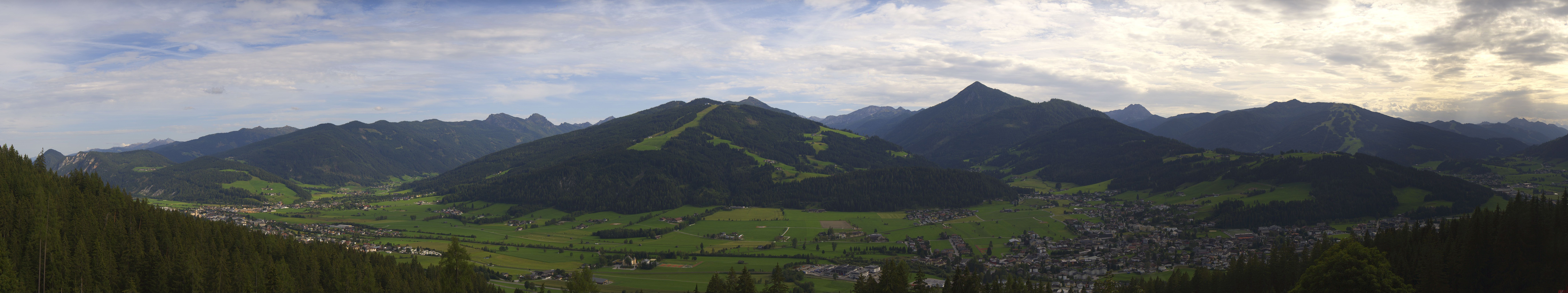 Archiv Foto Webcam Berggasthof Habersattgut: Panoramablick Altenmarkt