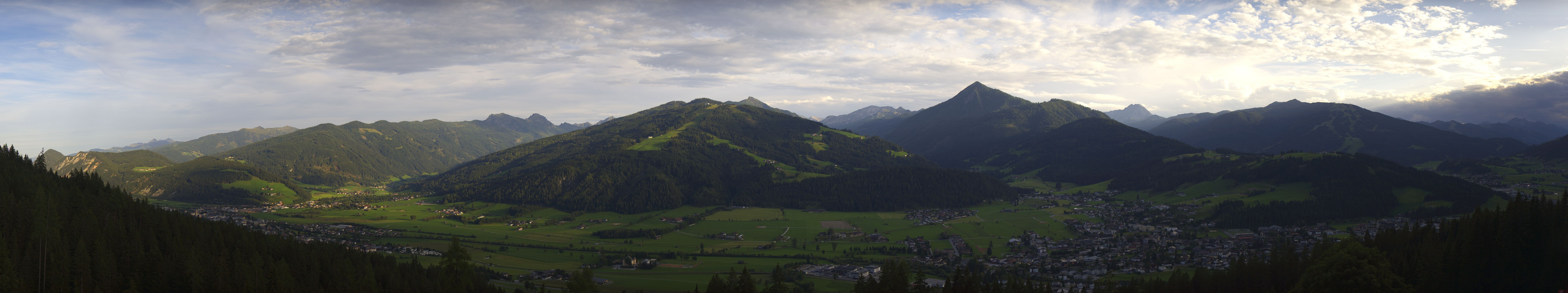 Archiv Foto Webcam Berggasthof Habersattgut: Panoramablick Altenmarkt