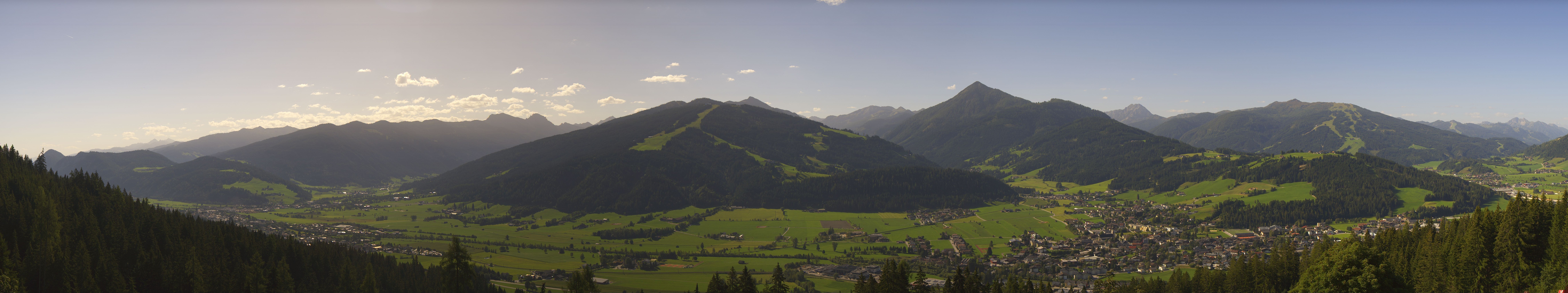Archiv Foto Webcam Berggasthof Habersattgut: Panoramablick Altenmarkt