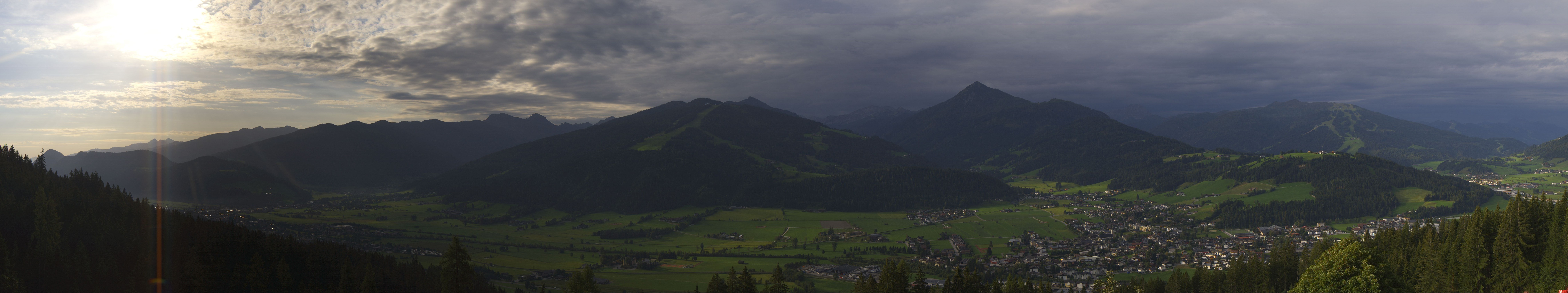 Archiv Foto Webcam Berggasthof Habersattgut: Panoramablick Altenmarkt