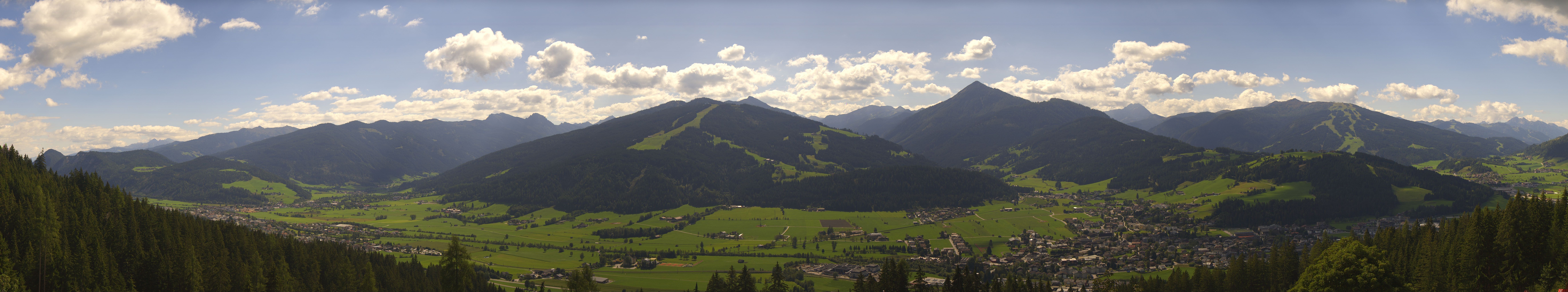 Archived image Webcam Enjoy the view from the 'Berggasthof Habersattgut' into the Enns valley