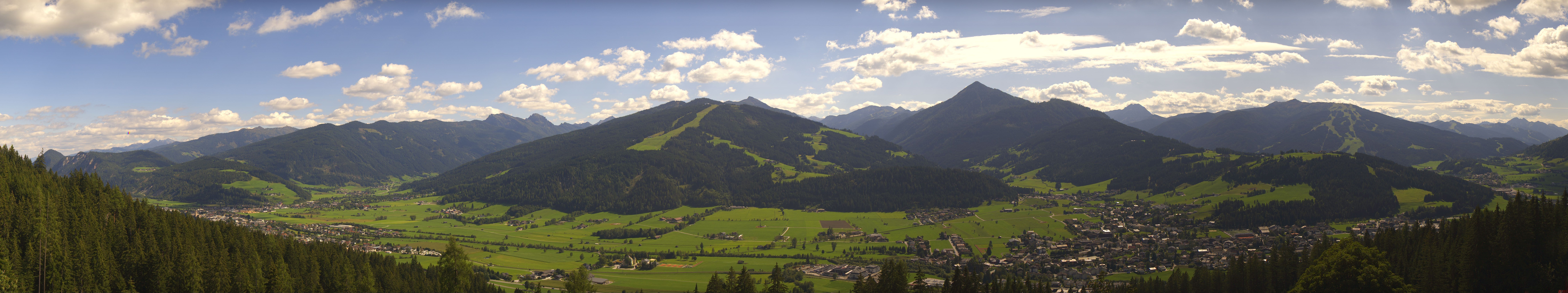 Archived image Webcam Enjoy the view from the 'Berggasthof Habersattgut' into the Enns valley