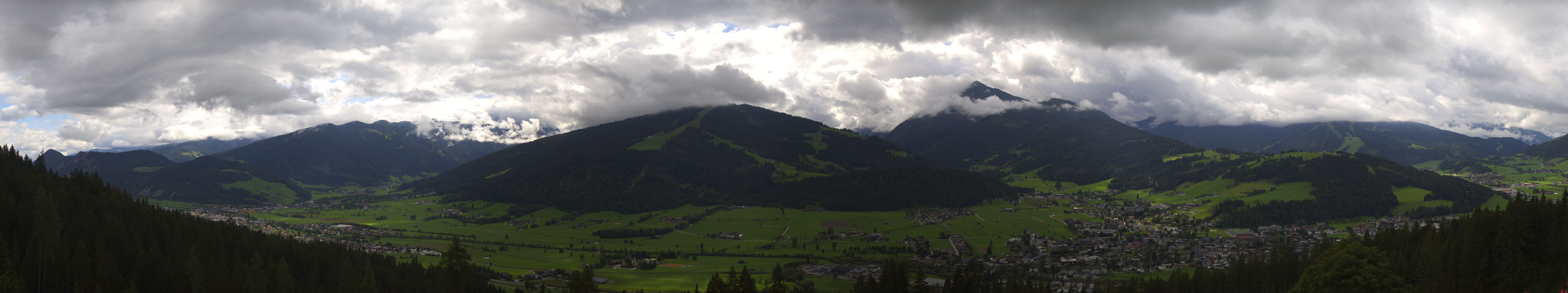 Archiv Foto Webcam Berggasthof Habersattgut: Panoramablick Altenmarkt