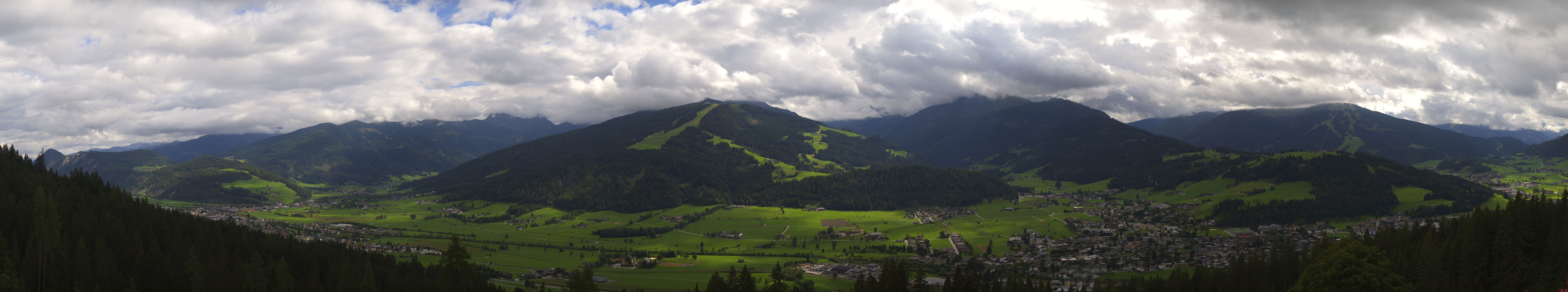 Archiv Foto Webcam Berggasthof Habersattgut: Panoramablick Altenmarkt