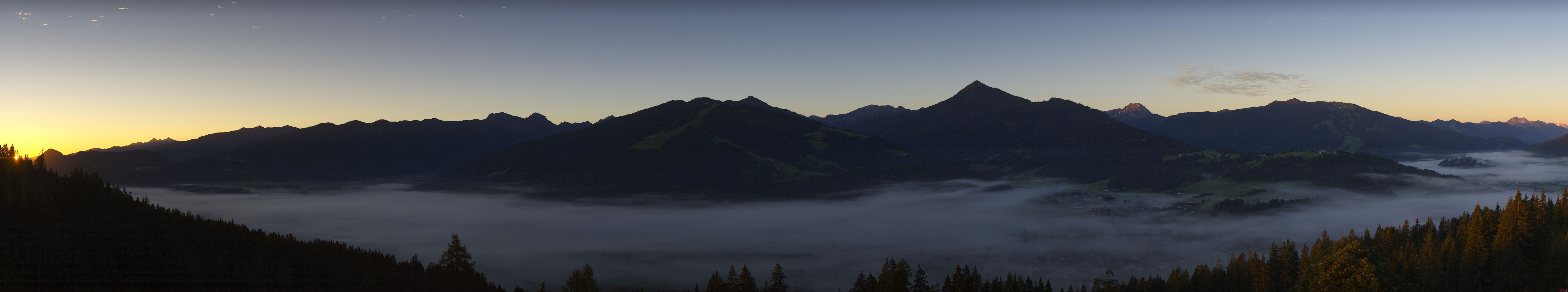 Archiv Foto Webcam Berggasthof Habersattgut: Panoramablick Altenmarkt