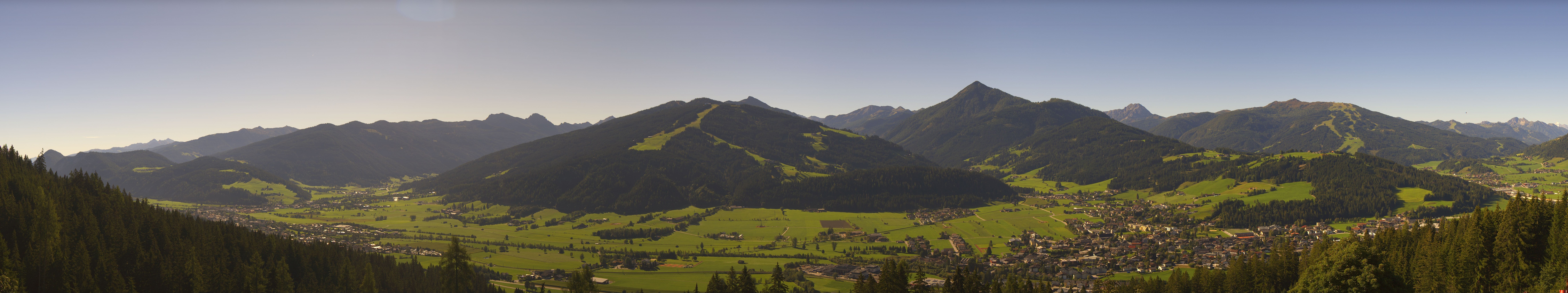 Archiv Foto Webcam Berggasthof Habersattgut: Panoramablick Altenmarkt