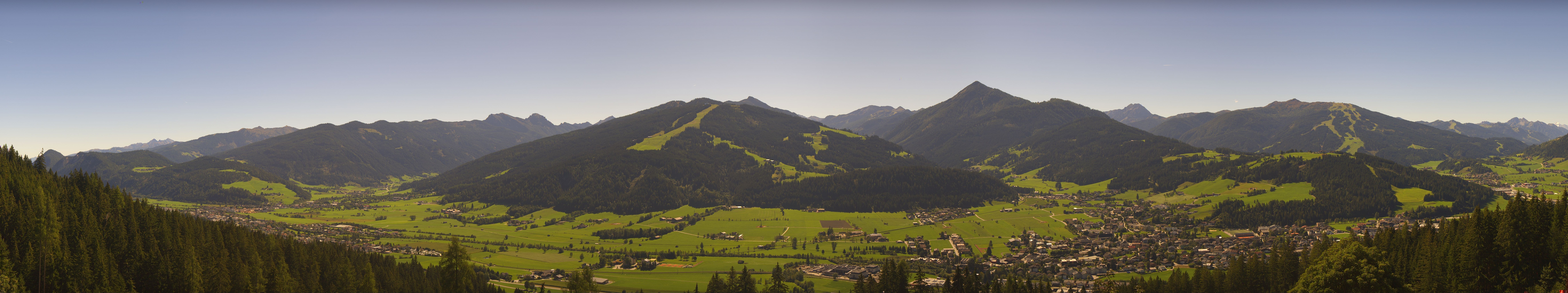 Archiv Foto Webcam Berggasthof Habersattgut: Panoramablick Altenmarkt