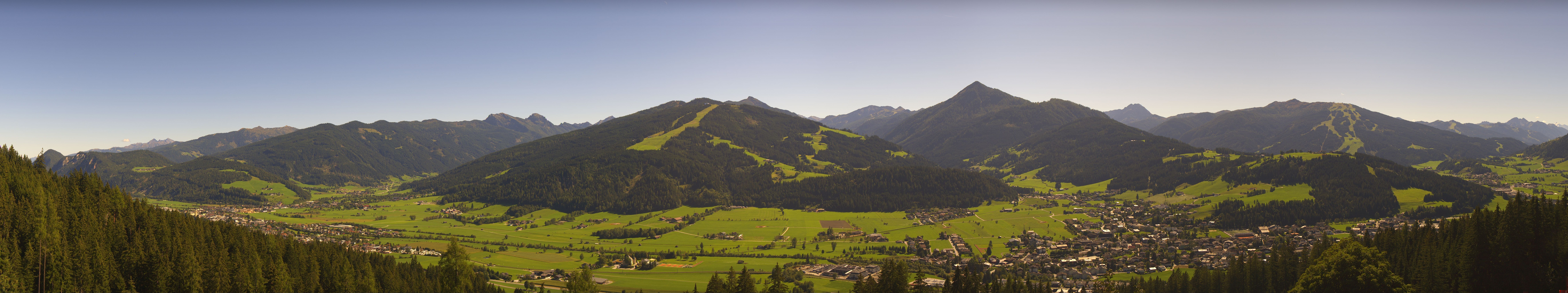 Archiv Foto Webcam Berggasthof Habersattgut: Panoramablick Altenmarkt