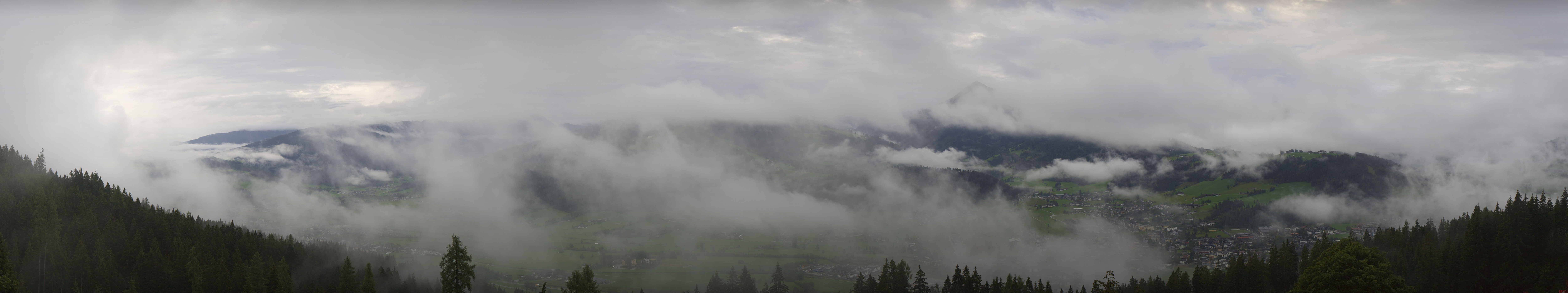 Archived image Webcam Enjoy the view from the 'Berggasthof Habersattgut' into the Enns valley