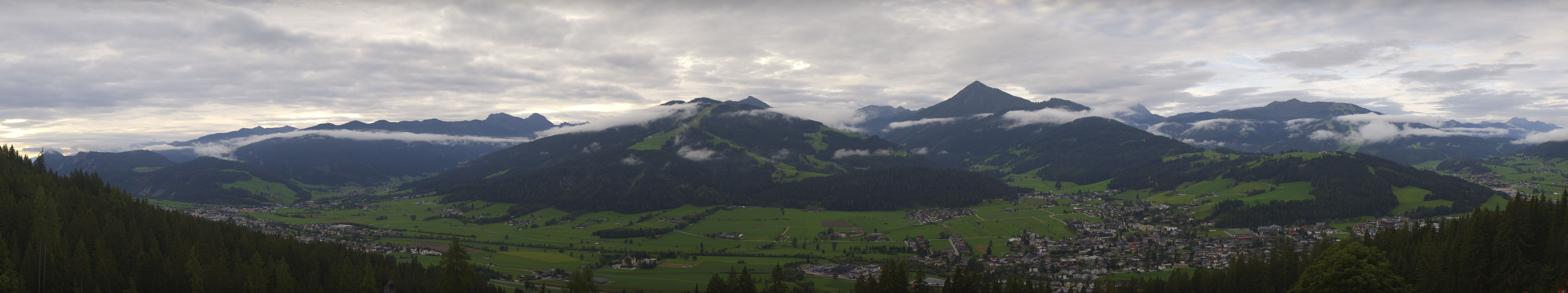 Archiv Foto Webcam Berggasthof Habersattgut: Panoramablick Altenmarkt