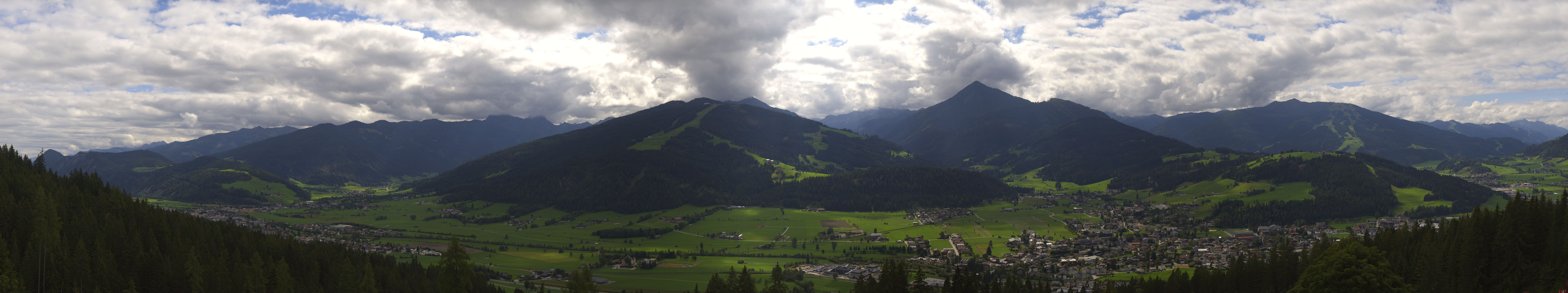 Archiv Foto Webcam Berggasthof Habersattgut: Panoramablick Altenmarkt