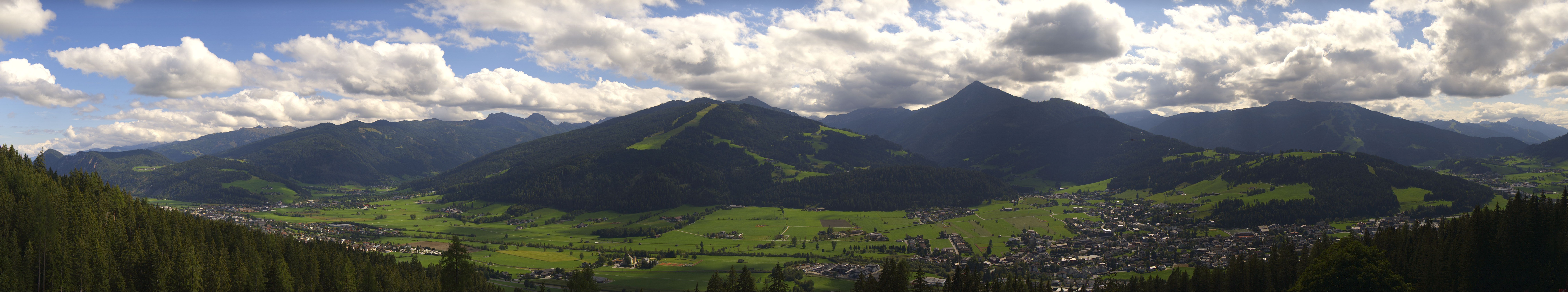 Archiv Foto Webcam Berggasthof Habersattgut: Panoramablick Altenmarkt
