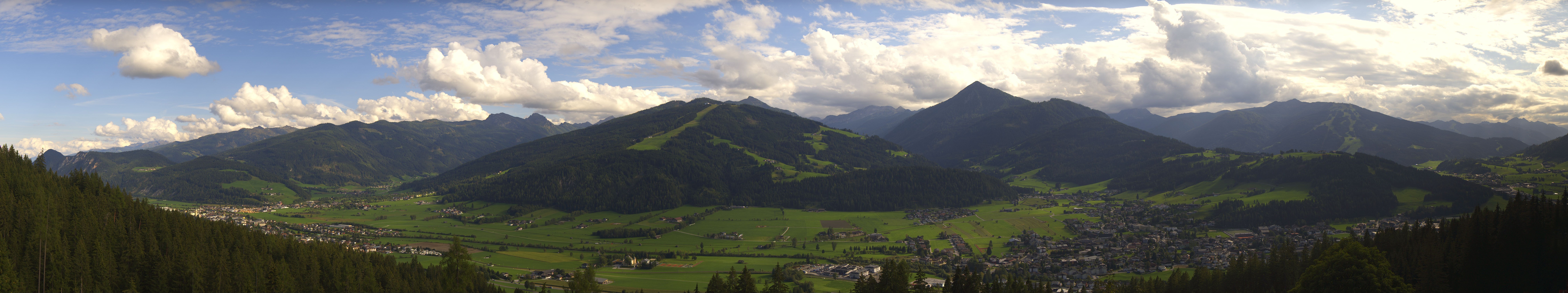Archiv Foto Webcam Berggasthof Habersattgut: Panoramablick Altenmarkt