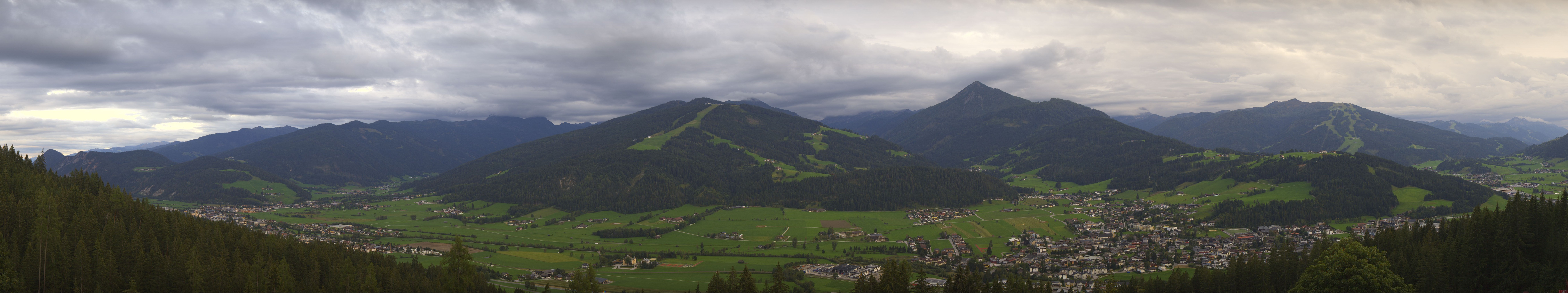 Archiv Foto Webcam Berggasthof Habersattgut: Panoramablick Altenmarkt