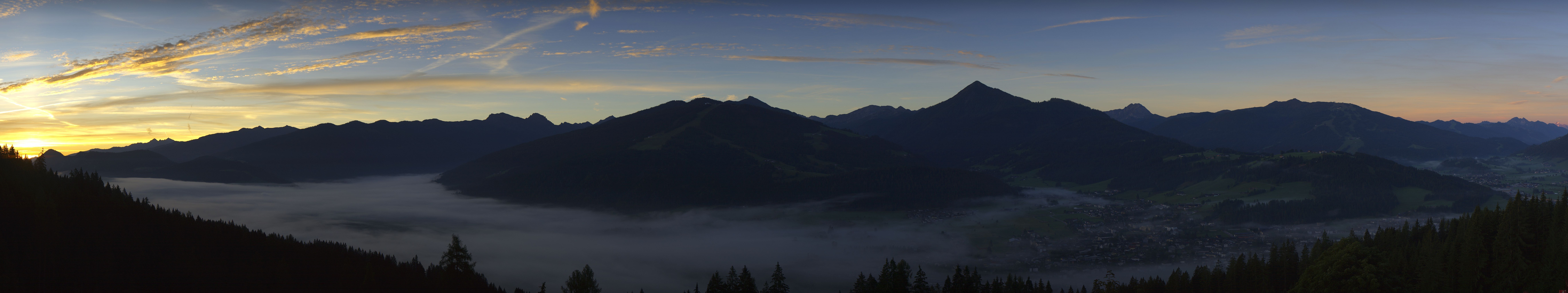 Archiv Foto Webcam Berggasthof Habersattgut: Panoramablick Altenmarkt