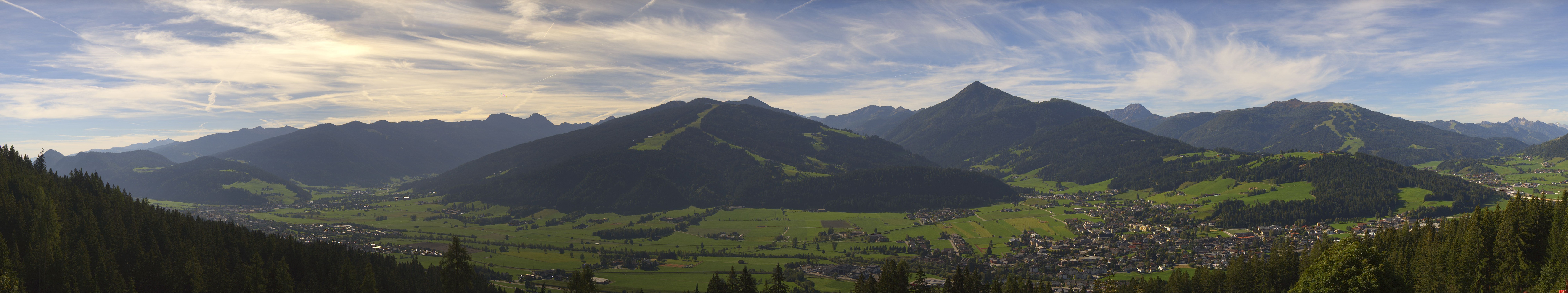 Archiv Foto Webcam Berggasthof Habersattgut: Panoramablick Altenmarkt