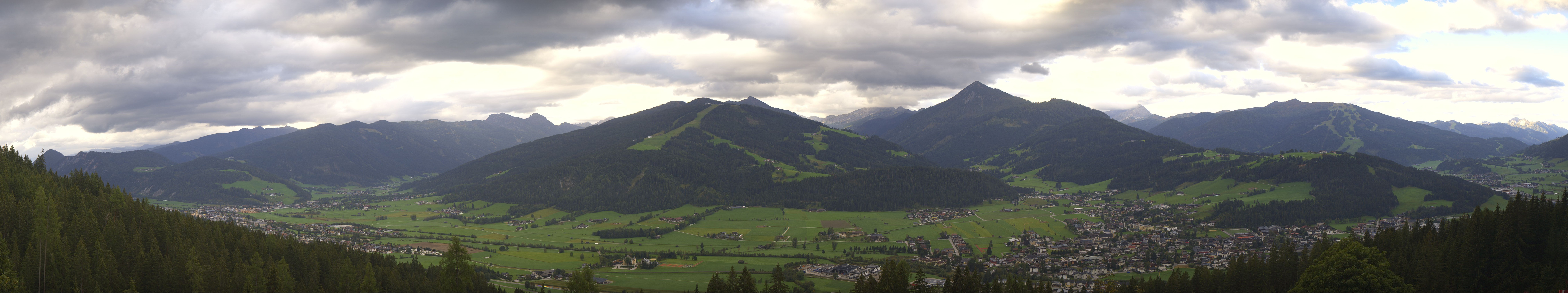 Archiv Foto Webcam Berggasthof Habersattgut: Panoramablick Altenmarkt