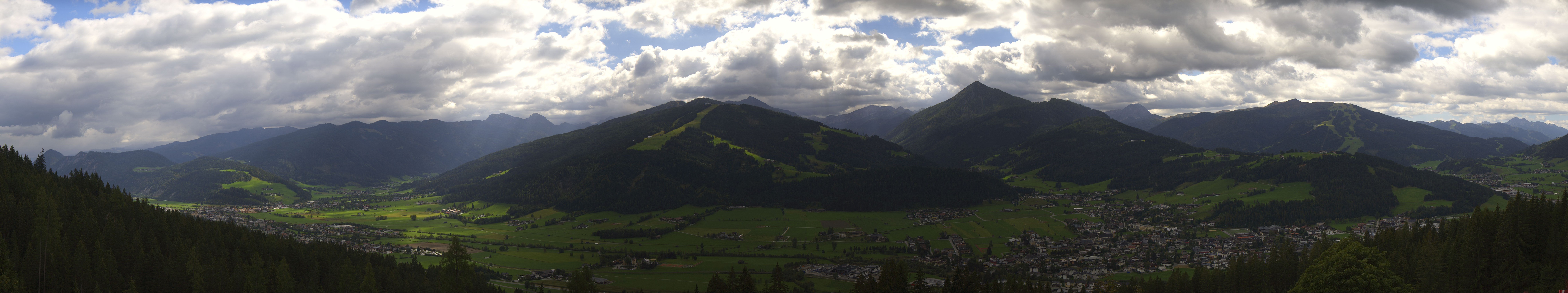 Archiv Foto Webcam Berggasthof Habersattgut: Panoramablick Altenmarkt