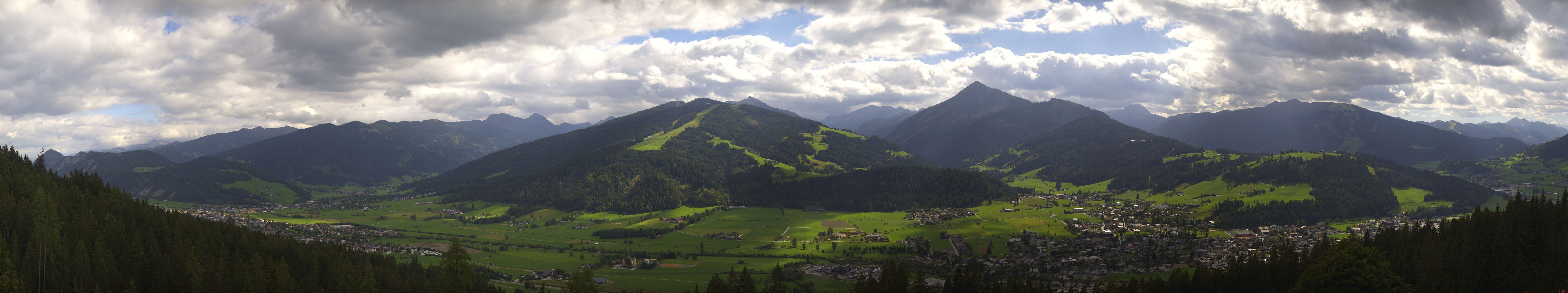 Archiv Foto Webcam Berggasthof Habersattgut: Panoramablick Altenmarkt